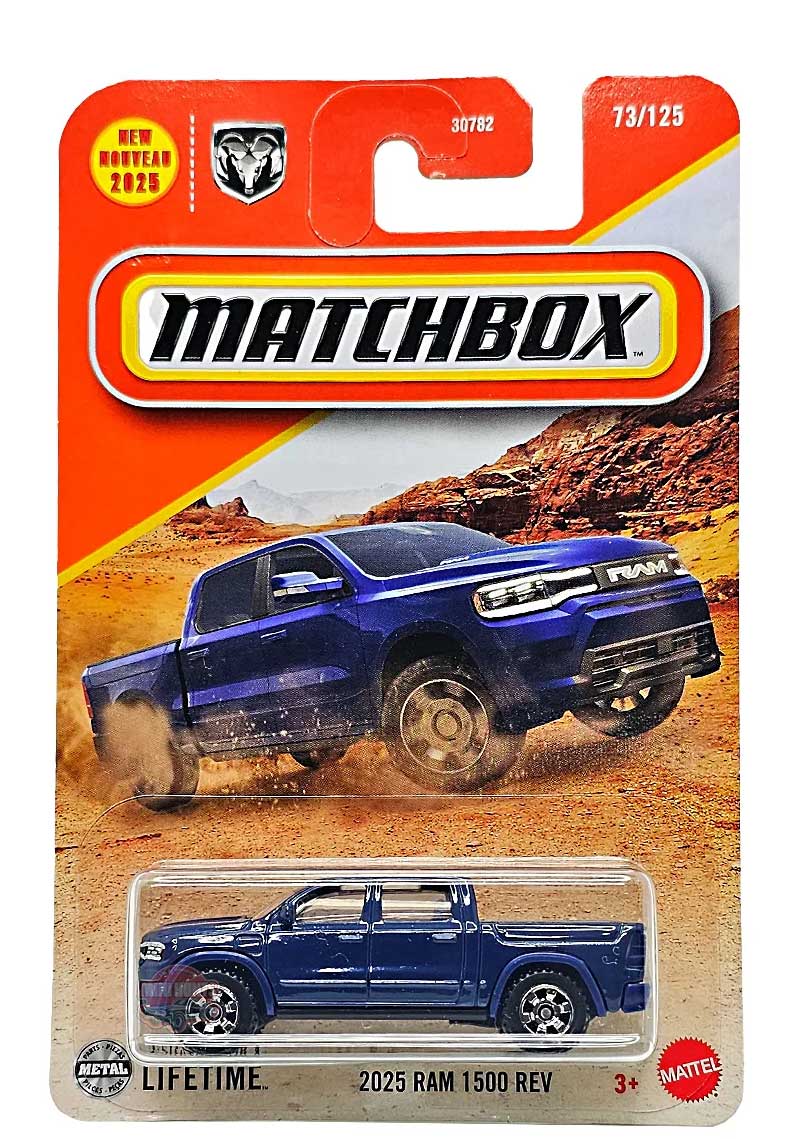 MATCHBOX - 2025 Ram 1500 Rev - JBN42