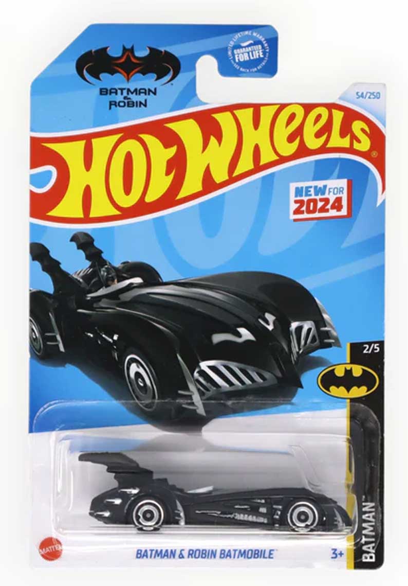 Hot Wheels - Batman and Robin Batmobile - HRY54