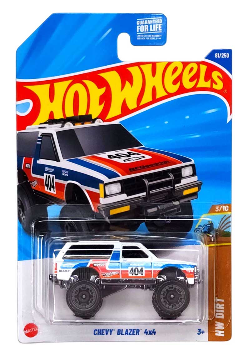 Hot Wheels - Chevy Blazer 4x4 - HYX25