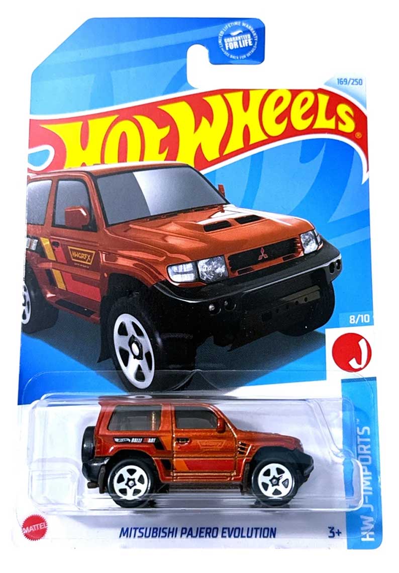 Hot Wheels - Mitsubishi Pajero Evolution ROJO - HKG47