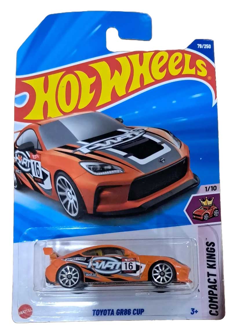Hot Wheels - Toyota GR86 Cup NARANJA - HYX23
