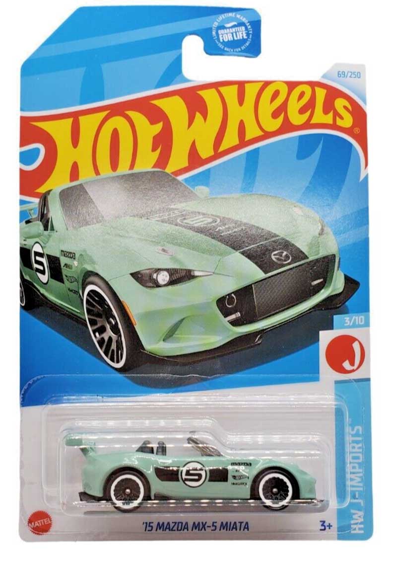 Hot wheels - 15 Mazda MX-5 Miata (Mint)	HTC42