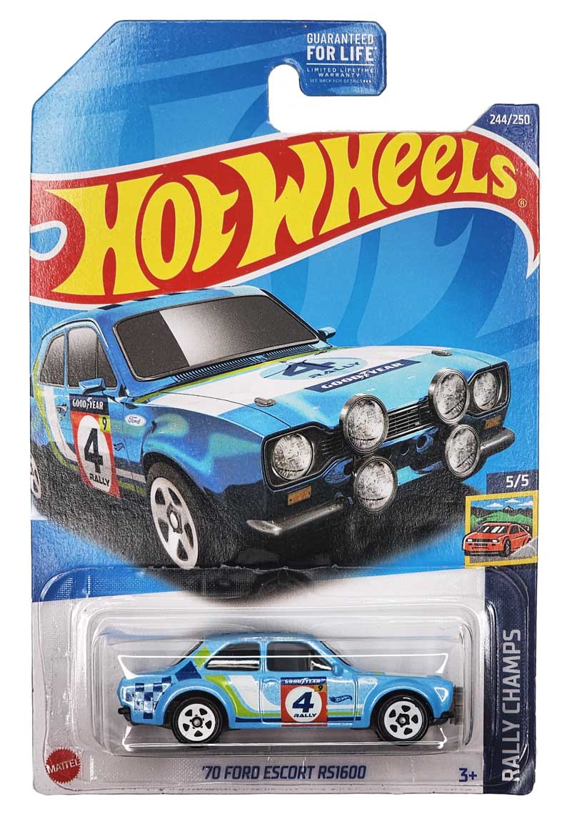 Hot wheels - 70 Ford Escort RS1600 HCV30