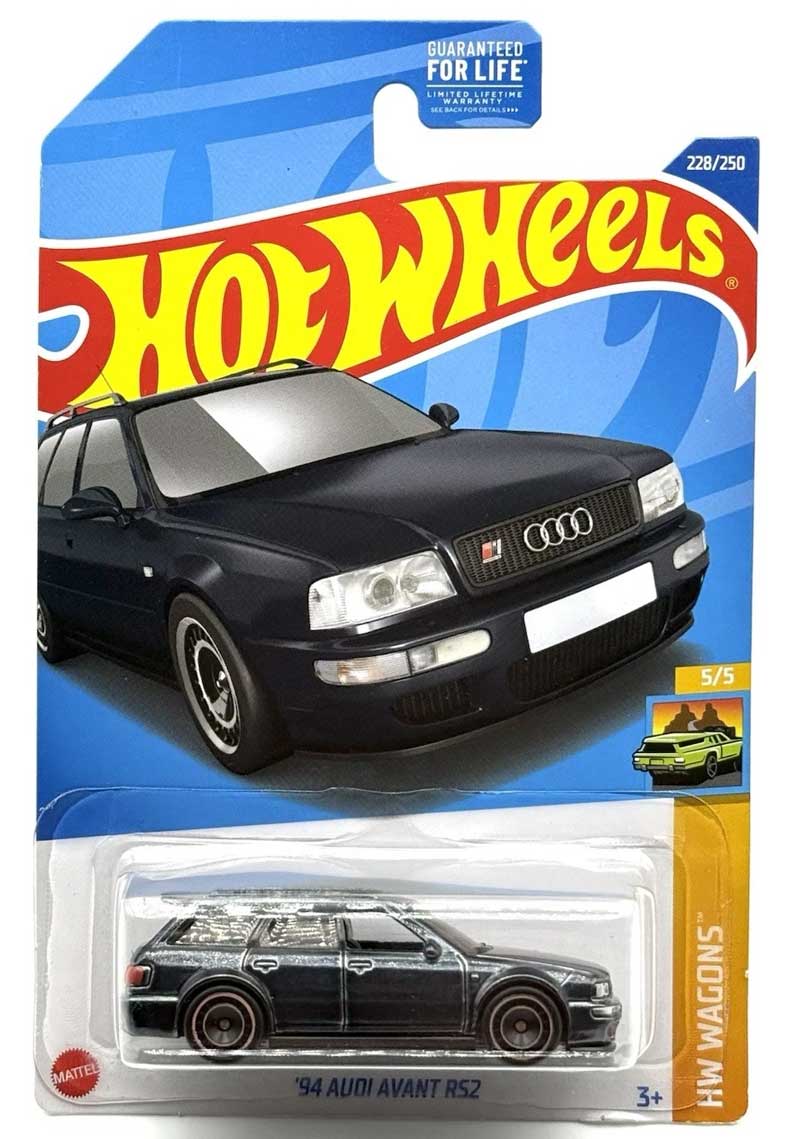Hot wheels - 94 Audi Avant RS2 (black) STH HCY22