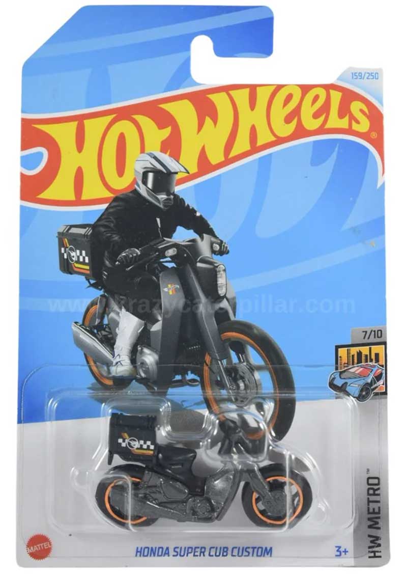 Hot wheels - Honda Super Cub Custom TREASURE HUNT HCT46