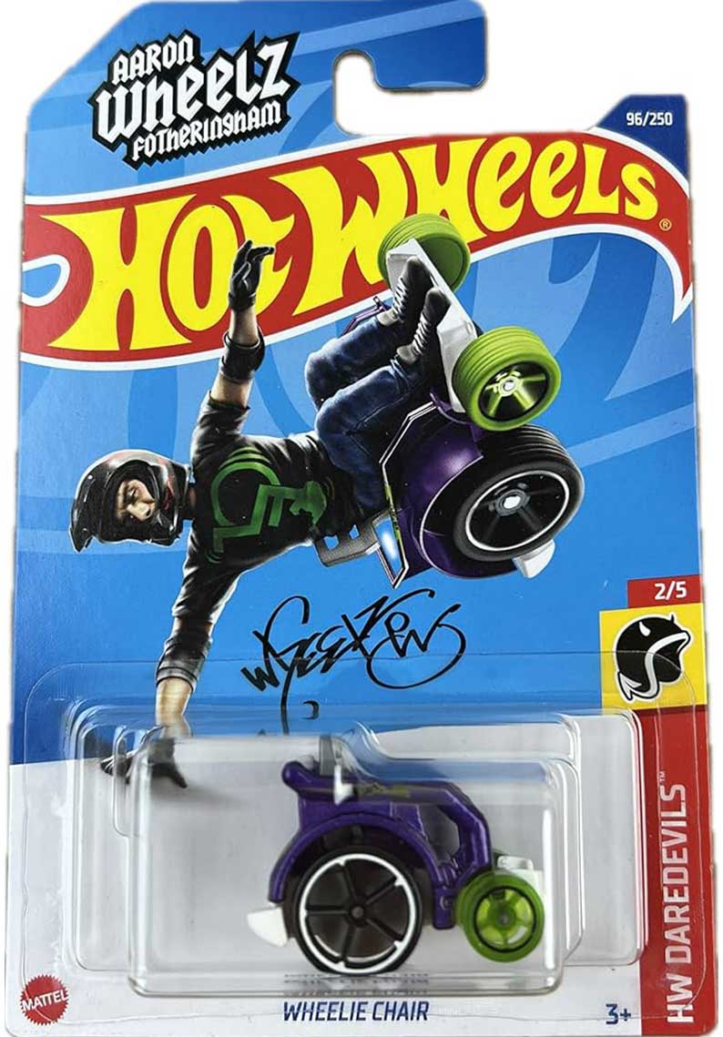 Hot wheels - Wheelie Chair (purple)HCX08