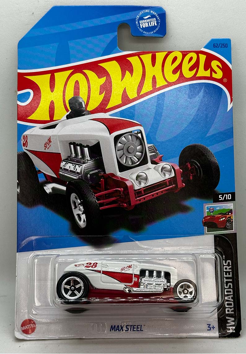 Hot wheels - Max Steel BLANCO	HKH39