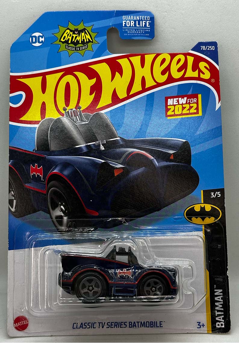 Hot wheels - Classic TV Series Batmobile (AZUL)HCW60