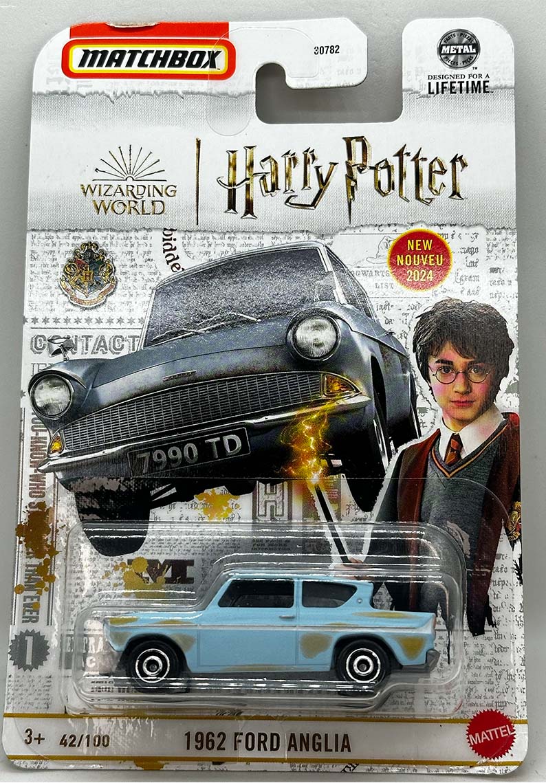 Matchbox - 1962 Ford Anglia (HVL21) - HARRY POTTER