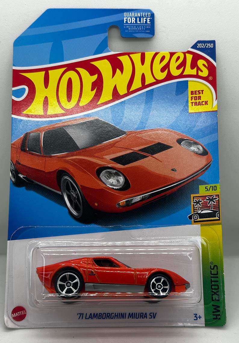 Hot wheels - 71 Lamborghini Miura SV HCX02