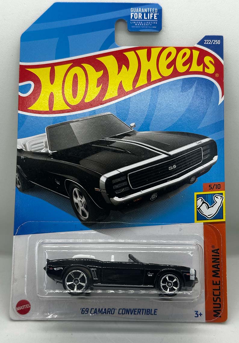 Hot Wheels - '69 Camaro Convertible - HCV72