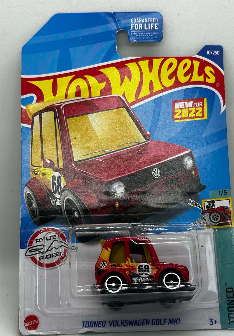 Hot wheels - Tooned Volkswagen Golf MK1 HCW71