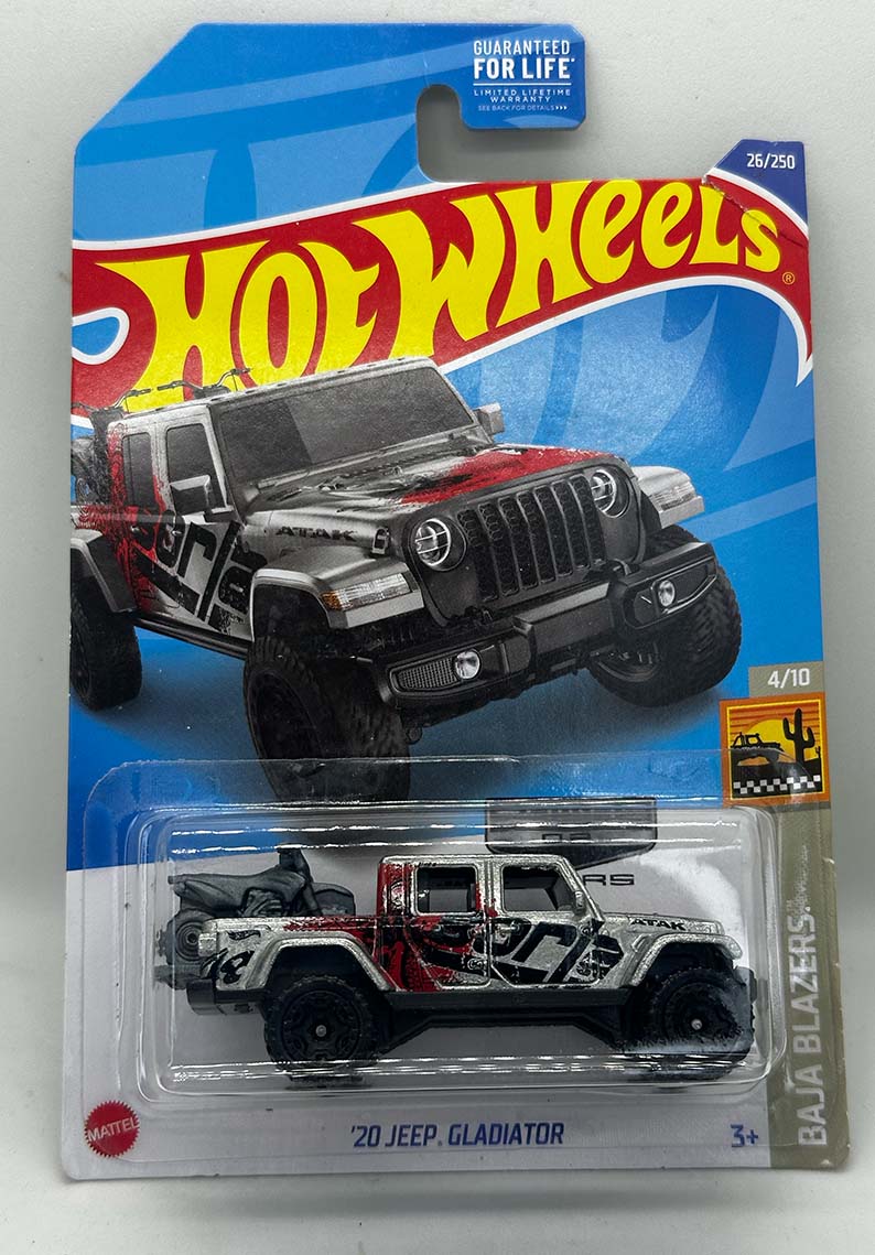 Hot Wheels - 20 Jeep Gladiator ZAMAC - HCY25