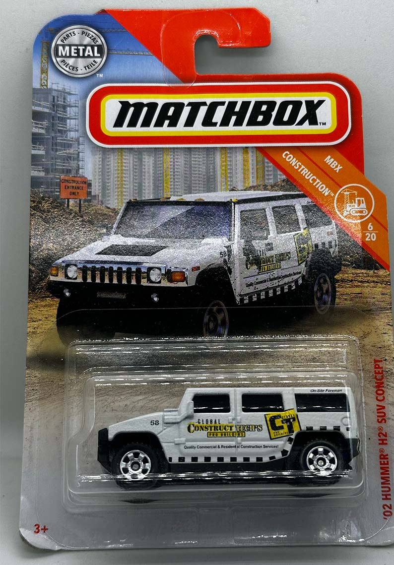 MATCHBOX - 02 Hummer H2 Suv Concept FRY10