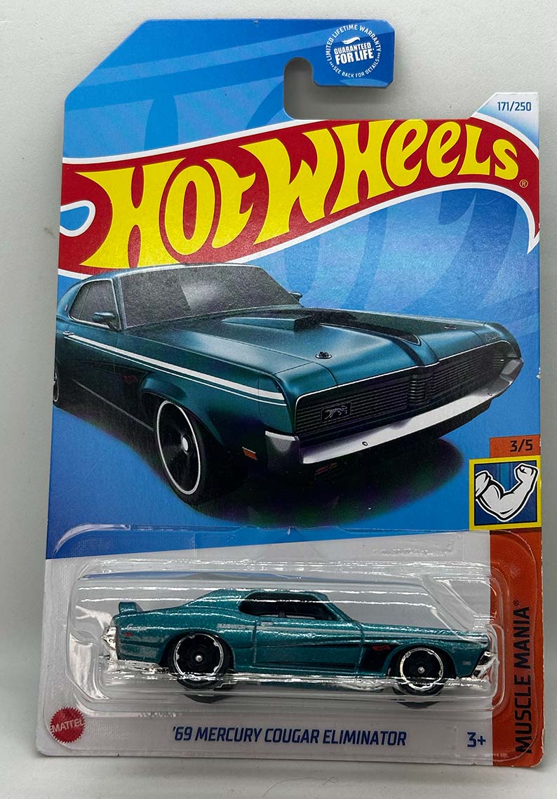 Hot wheels - 69 Mercury Cougar Eliminator HTC59
