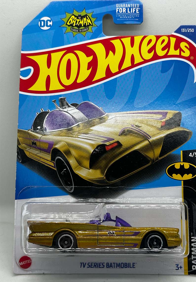 Hot wheels - Tv Series Batmobile (gold)HCW61