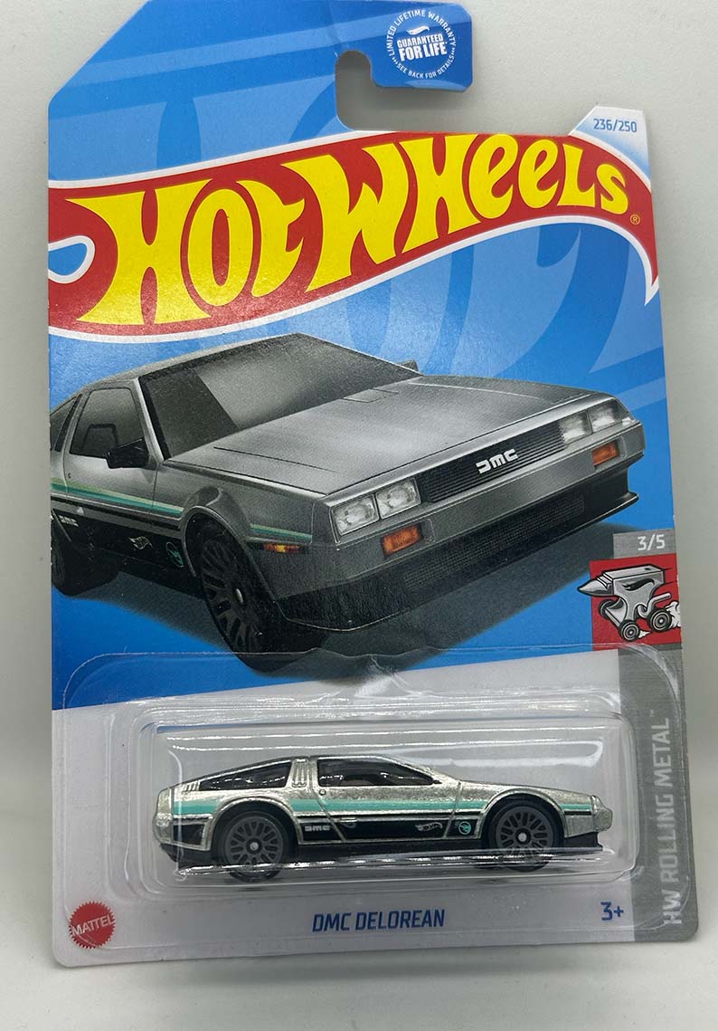 Hot wheels - DMC Delorean HTF28 TREASURE HUNT