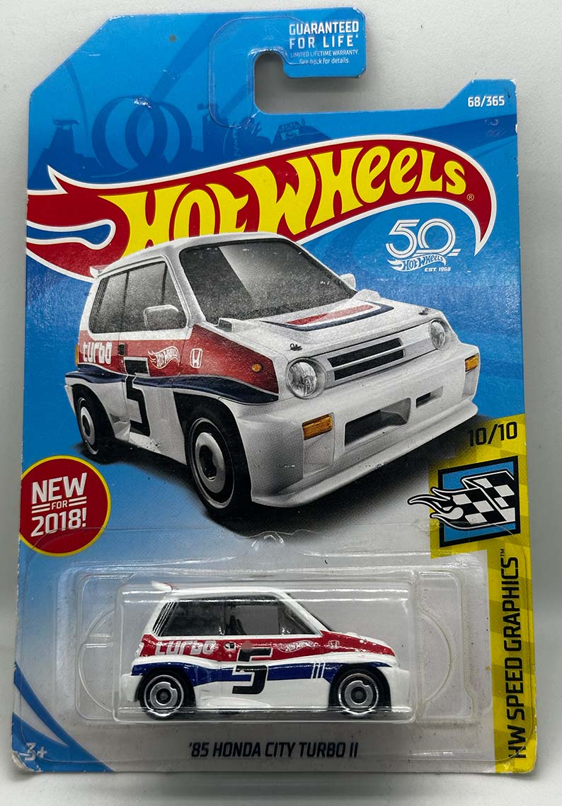 Hot wheels - 85 Honda City Turbo II	FJV43
