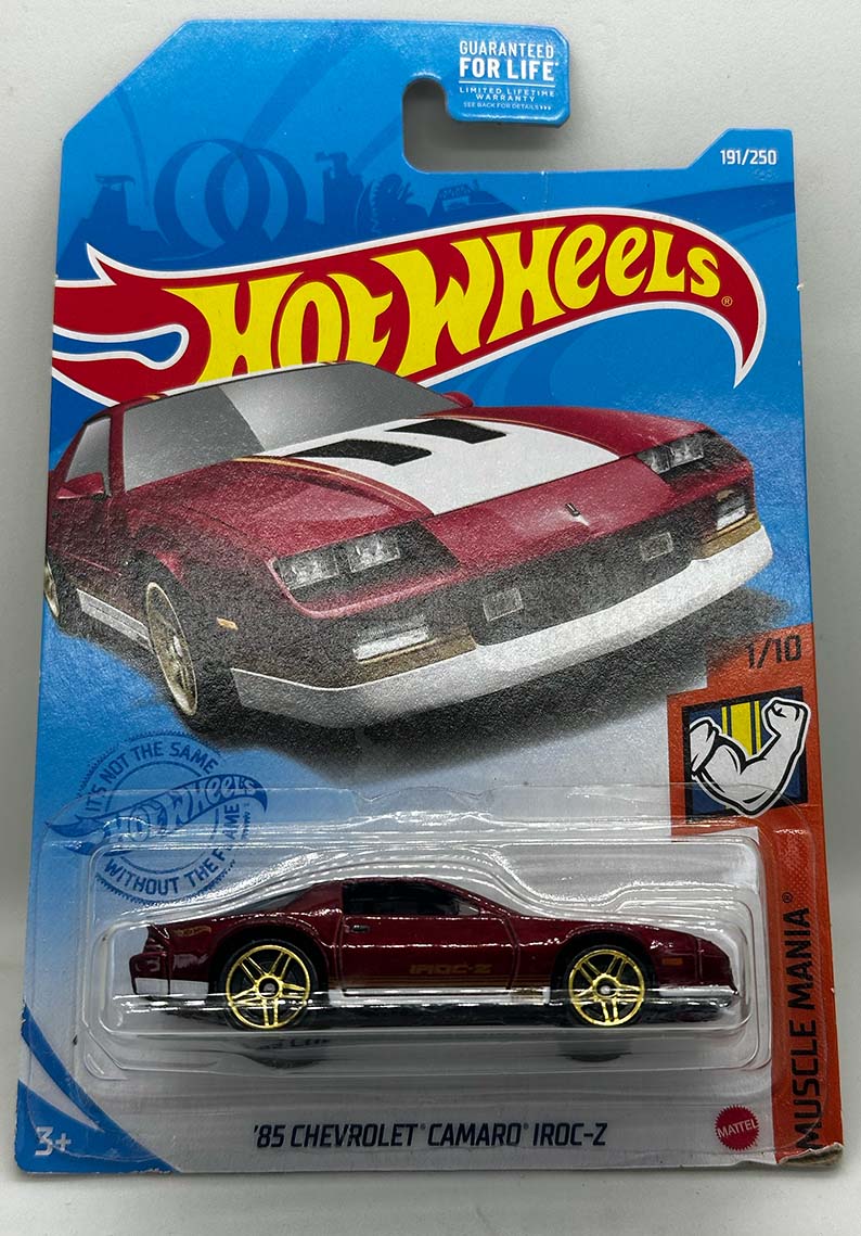 Hot wheels - 85 Chevrolet Camaro Iroc-Z GTB40