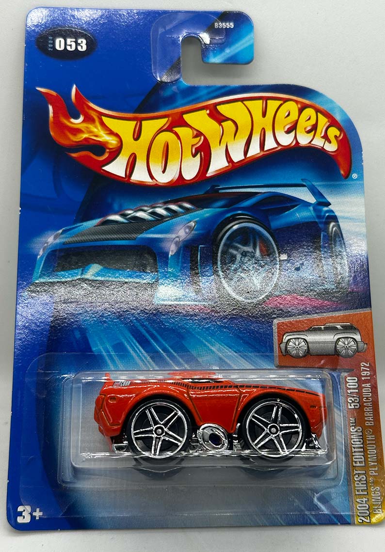 Hot wheels - Blings Plymouth Barracuda 1972 B3555