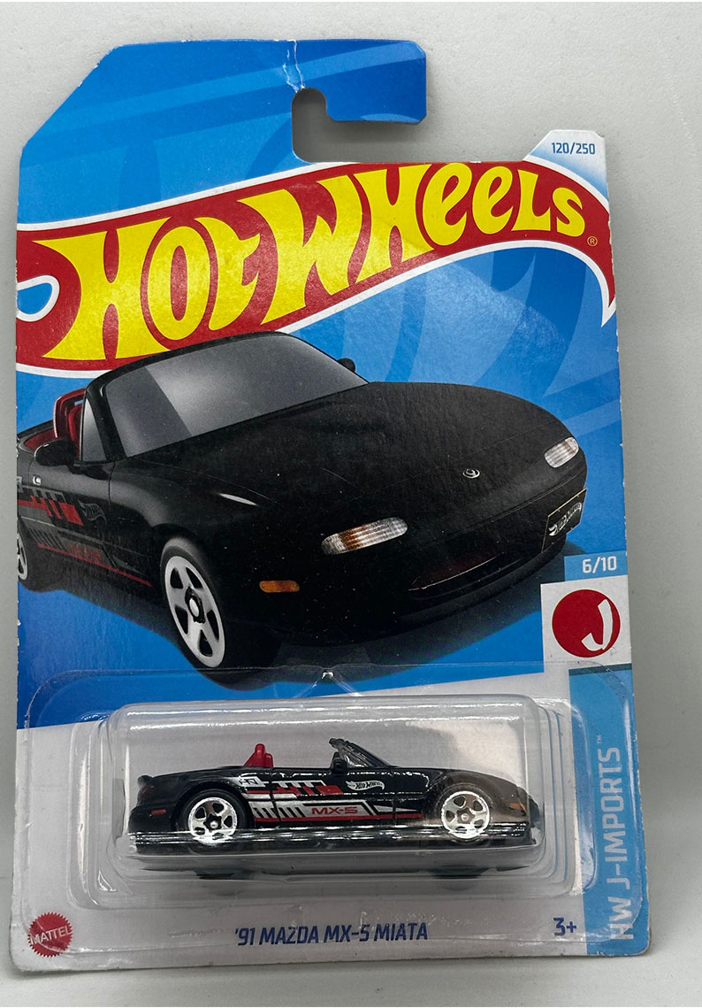 Hot wheels - 91 Mazda MX-5 Miata	HTC47