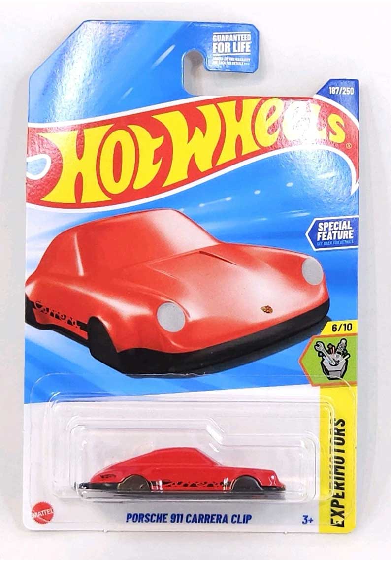 Hot wheels - Porsche 911 Carrera Clip ROJO - JBB12