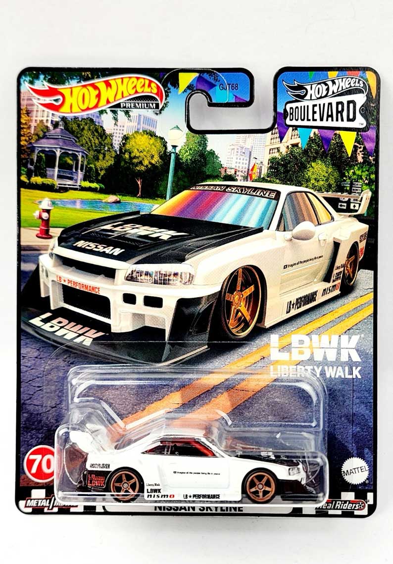 LB-ER34 Super Silhouette Nissan Skyline BLANCO - JDJ24