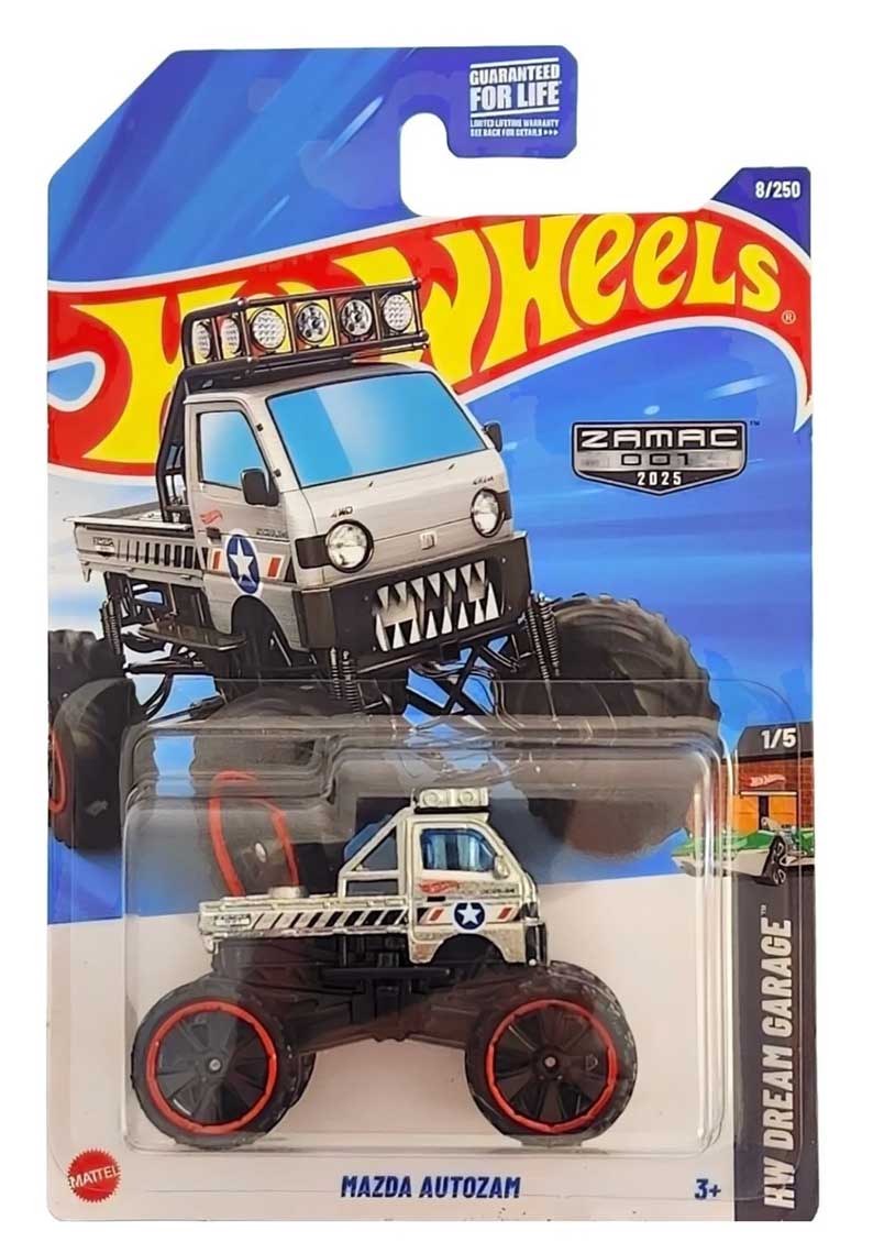 Hot Wheels -  Mazda Autozam - HYY10 ZAMAC