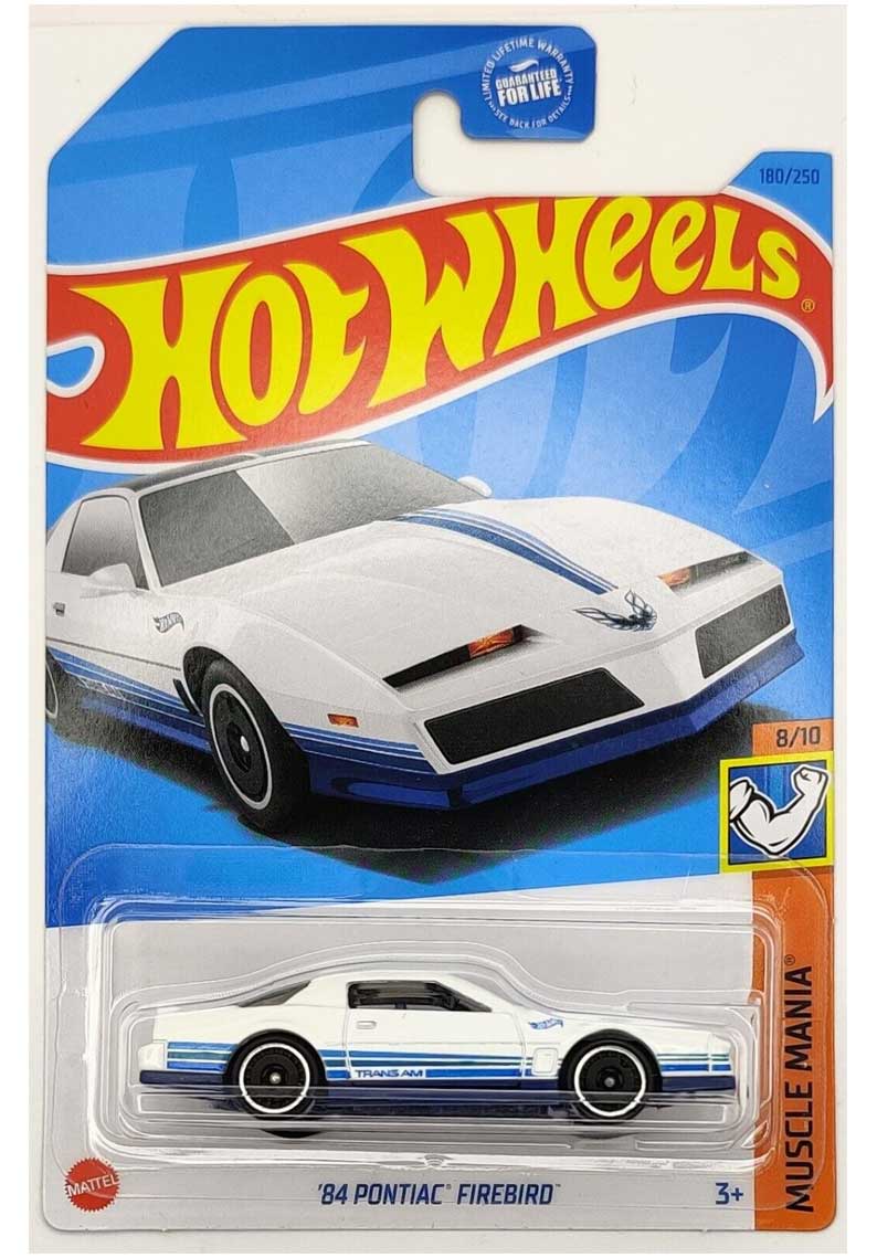 Hot Wheels - '84 PONTIAC FIREBIRD (BLANCO) - HKK92