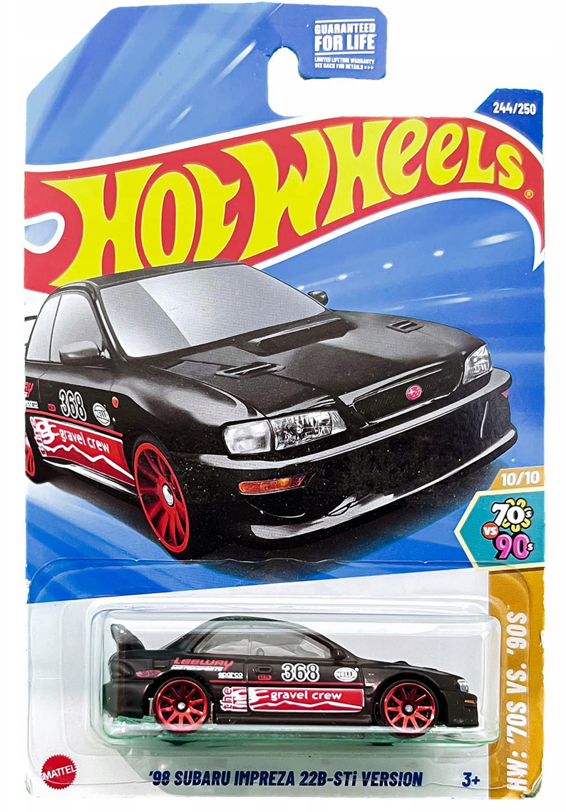 Hot wheels - '98 Subaru Impreza 22B STi-Version - HYY23 - Dollar General